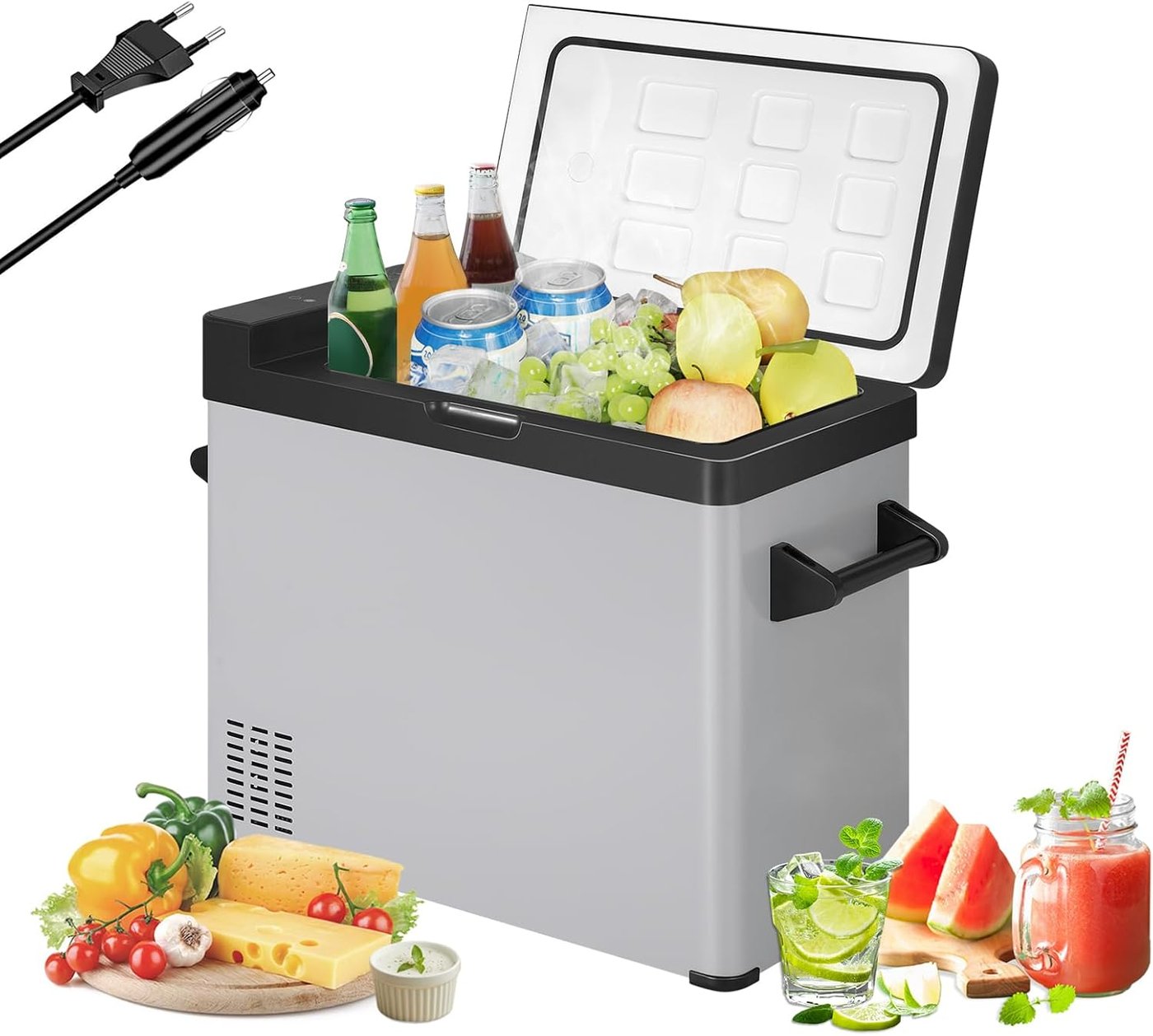 Kompressor-Kühlbox 60 L, 12 V / 230 V