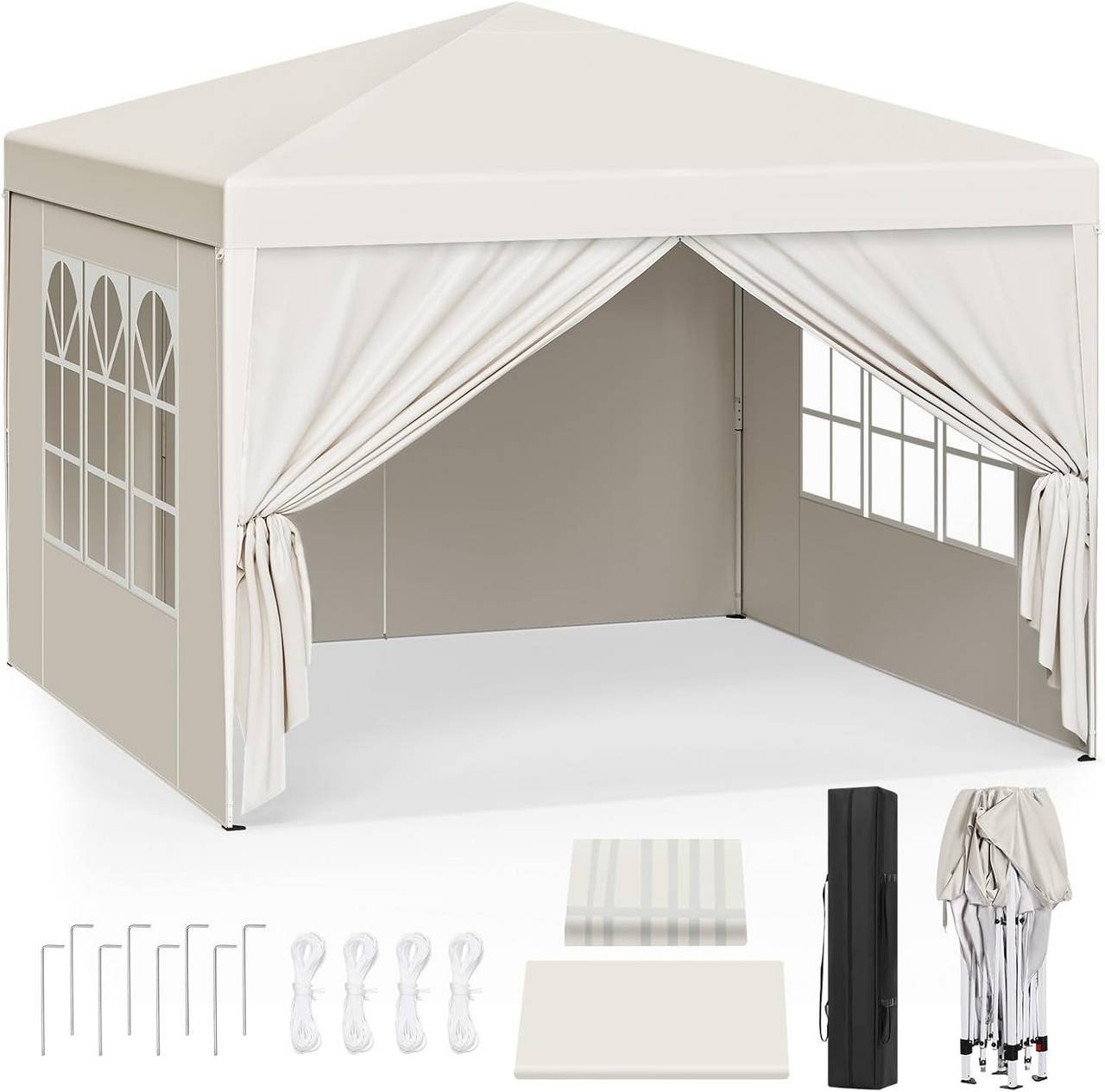 Pop-Up-Pavillon 3 × 3 m